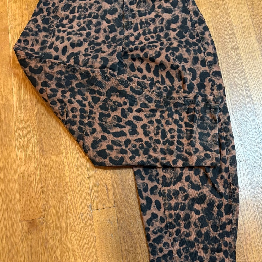 Animal Print Barrel Jeans XS - Picture 4 of 4